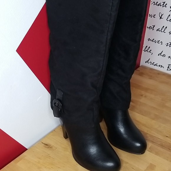 Kenneth Cole reaction black riding boot size 10 - Picture 11 of 11